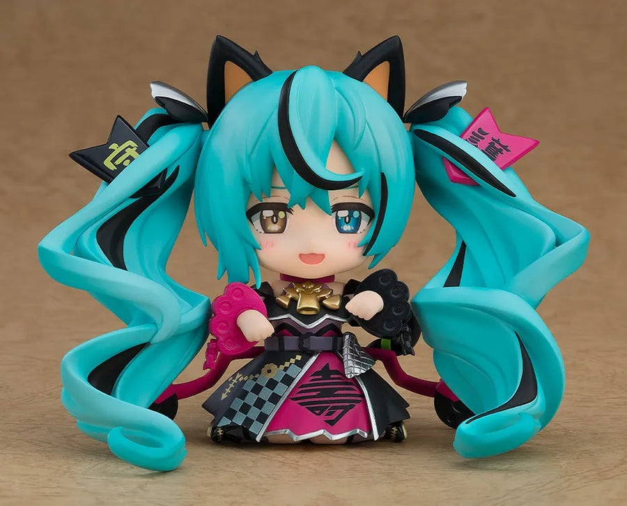 Vocaloid - Hatsune Miku - Nendoroid #2759 - Black Maneki Miku Ver. (Chara-Ani, Good Smile Company) [Shop Exclusive]ㅤ – Good Smile Company as ManufacturerChara-Ani as Planning – ActionFigure Brasil