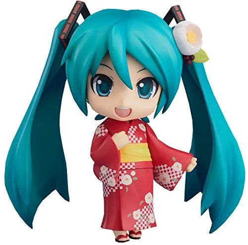 Vocaloid - Hatsune Miku - Nendoroid #333 - Yukata, Natsu Tsubaki ver.ㅤ – Good Smile Company – ActionFigure Brasil