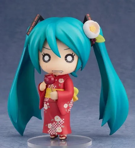 Vocaloid - Hatsune Miku - Nendoroid #333 - Yukata, Natsu Tsubaki ver.ㅤ – Good Smile Company – ActionFigure Brasil