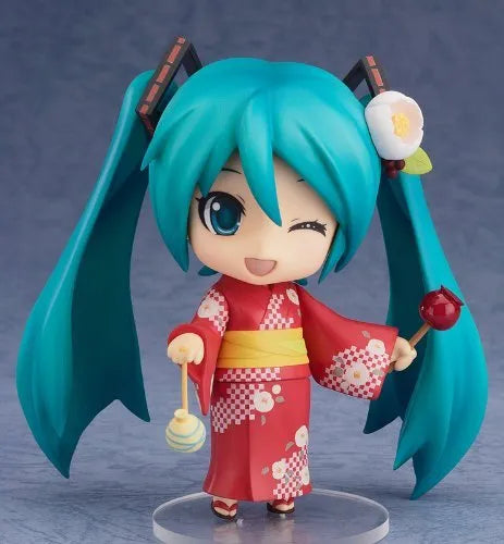 Vocaloid - Hatsune Miku - Nendoroid #333 - Yukata, Natsu Tsubaki ver.ㅤ – Good Smile Company – ActionFigure Brasil