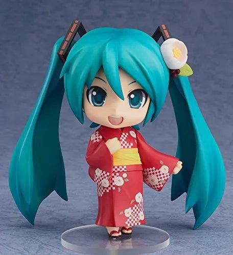 Vocaloid - Hatsune Miku - Nendoroid #333 - Yukata, Natsu Tsubaki ver.ㅤ – Good Smile Company – ActionFigure Brasil