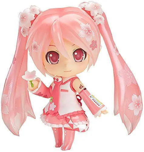 Vocaloid - Hatsune Miku - Nendoroid #500 - Sakura ver., Bloomed in Japanㅤ – Good Smile Company – ActionFigure Brasil