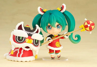 Vocaloid - Hatsune Miku - Nendoroid #654 - Lion Dance Ver. (Good Smile Company)ㅤ – Good Smile Company – ActionFigure Brasil