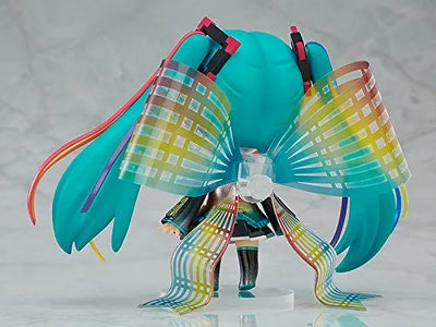 Vocaloid - Hatsune Miku - Nendoroid #831 - 10th Anniversary Ver.ㅤ – Good Smile Company – ActionFigureBrasil — ângulo diferente