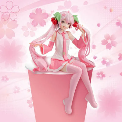 Vocaloid - Hatsune Miku - Noodle Stopper Figure - Sakura (FuRyu)ㅤ – FuRyu – ActionFigure Brasil — ângulo diferente