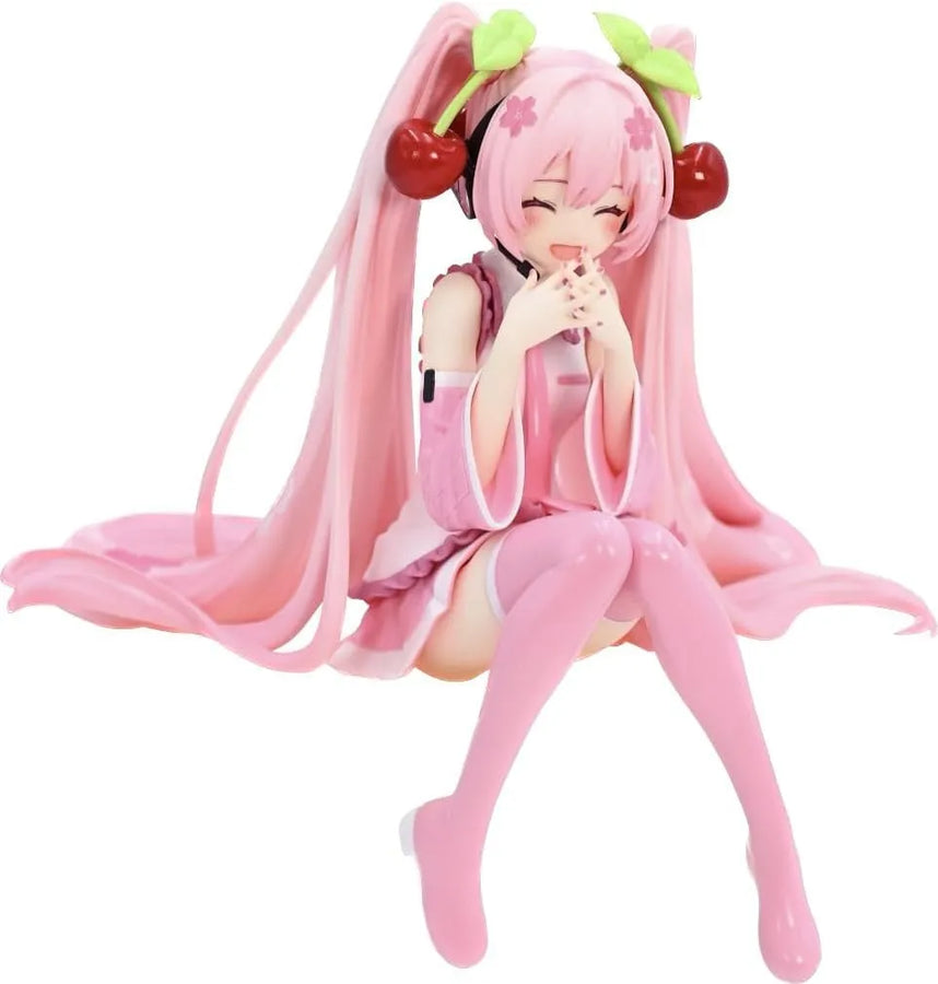 Vocaloid - Hatsune Miku - Noodle Stopper Figure - Sakura Miku 2023, Nikkori ver. (FuRyu)ㅤ – FuRyu – ActionFigure Brasil