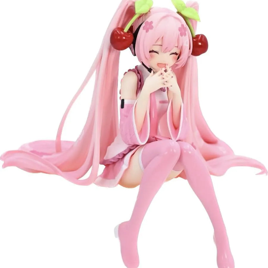 Vocaloid - Hatsune Miku - Noodle Stopper Figure - Sakura Miku 2023, Nikkori ver. (FuRyu)ㅤ – FuRyu – ActionFigure Brasil