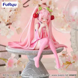 Vocaloid - Hatsune Miku - Noodle Stopper Figure - Sakura Miku 2023, Nikkori ver. (FuRyu)ㅤ – FuRyu – ActionFigure Brasil — ângulo diferente