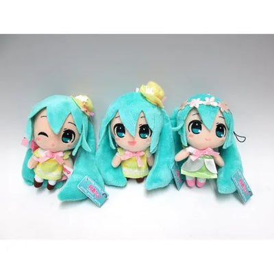 Vocaloid - Hatsune Miku - Plush Strap - Spring Clothes ver. - Setㅤ – Taito – ActionFigure Brasil