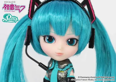Vocaloid - Hatsune Miku - Pullip (Line) - Docolla - Pullip - 1/9 (Groove)ㅤ – Groove – ActionFigureBrasil — close