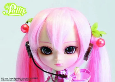 Vocaloid - Hatsune Miku - Pullip P-122 - Pullip (Line) - 1/6 - Sakura Miku (Groove)ㅤ – Groove – ActionFigureBrasil — ângulo diferente