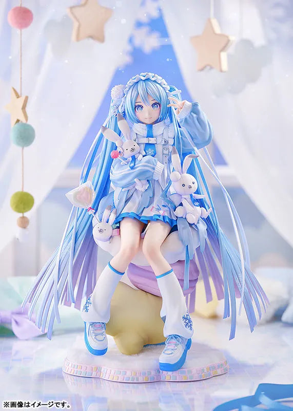 Vocaloid - Hatsune Miku - Rabbit Yukine - 1/7 - Snow, Yukiiro Pop Ver. (Good Smile Company)ㅤ – Good Smile Company – ActionFigureBrasil