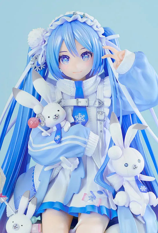 Vocaloid - Hatsune Miku - Rabbit Yukine - 1/7 - Snow, Yukiiro Pop Ver. (Good Smile Company)ㅤ – Good Smile Company – ActionFigureBrasil