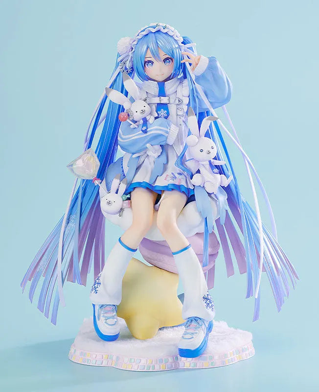 Vocaloid - Hatsune Miku - Rabbit Yukine - 1/7 - Snow, Yukiiro Pop Ver. (Good Smile Company)ㅤ – Good Smile Company – ActionFigureBrasil