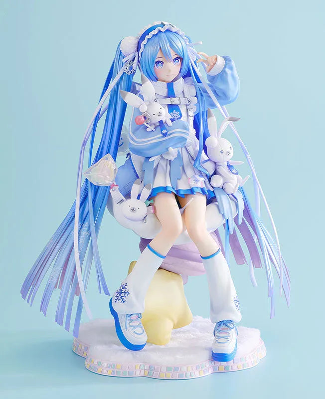 Vocaloid - Hatsune Miku - Rabbit Yukine - 1/7 - Snow, Yukiiro Pop Ver. (Good Smile Company)ㅤ – Good Smile Company – ActionFigureBrasil