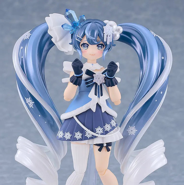 Vocaloid - Hatsune Miku - Rabbit Yukine - Figma (#669) - Snow, Crystal Snow Ver. (Good Smile Company) [Shop Exclusive]ㅤ – Good Smile Company – ActionFigure Brasil