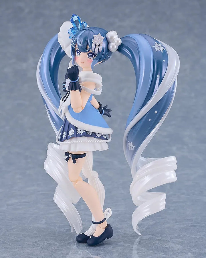 Vocaloid - Hatsune Miku - Rabbit Yukine - Figma (#669) - Snow, Crystal Snow Ver. (Good Smile Company) [Shop Exclusive]ㅤ – Good Smile Company – ActionFigure Brasil