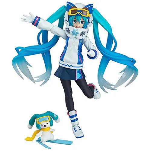 Vocaloid - Hatsune Miku - Rabbit Yukine - Figma #EX-030 - Snow 2016, Snow Owl ver. (Max Factory)ㅤ – Max Factory – ActionFigure Brasil