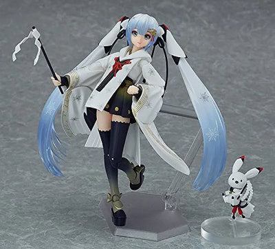 Vocaloid - Hatsune Miku - Rabbit Yukine - Figma EX-045 - Snow 2018, Crane Priestess Ver.ㅤ – Max Factory – ActionFigureBrasil — embalagem
