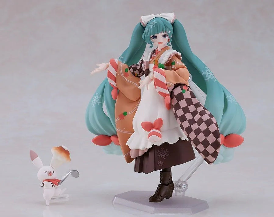 Vocaloid - Hatsune Miku - Rabbit Yukine - Figma #EX‐068 - Snow, Winter Delicacy Ver. (Max Factory) [Shop Exclusive]ㅤ – Max Factory – ActionFigure Brasil