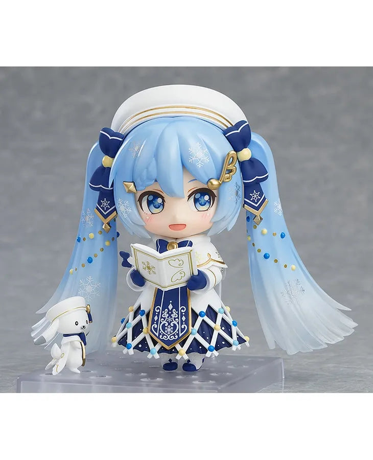Vocaloid - Hatsune Miku - Rabbit Yukine - Nendoroid #1539 - Glowing Snow Ver. (Good Smile Company) [Shop Exclusive]ㅤ – Good Smile Company – ActionFigure Brasil — ângulo diferente