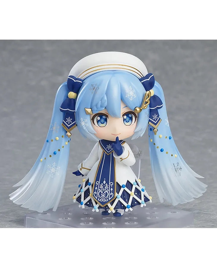 Vocaloid - Hatsune Miku - Rabbit Yukine - Nendoroid #1539 - Glowing Snow Ver. (Good Smile Company) [Shop Exclusive]ㅤ – Good Smile Company – ActionFigure Brasil — ângulo diferente
