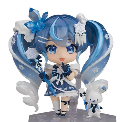 Vocaloid - Hatsune Miku - Rabbit Yukine - Nendoroid #2643 - Snow, Crystal Snow Ver. (Good Smile Company) [Shop Exclusive]ㅤ – Good Smile Company – ActionFigure Brasil
