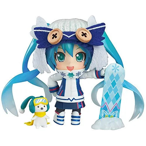 Vocaloid - Hatsune Miku - Rabbit Yukine - Nendoroid #570 - Snow 2016, Snow Owl ver. (Good Smile Company)ㅤ – Good Smile Company – ActionFigure Brasil
