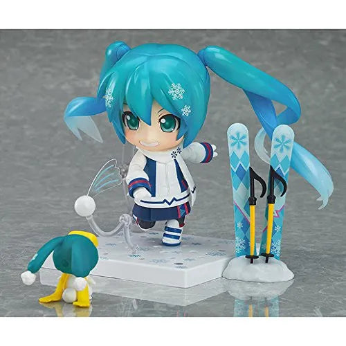 Vocaloid - Hatsune Miku - Rabbit Yukine - Nendoroid #570 - Snow 2016, Snow Owl ver. (Good Smile Company)ㅤ – Good Smile Company – ActionFigure Brasil