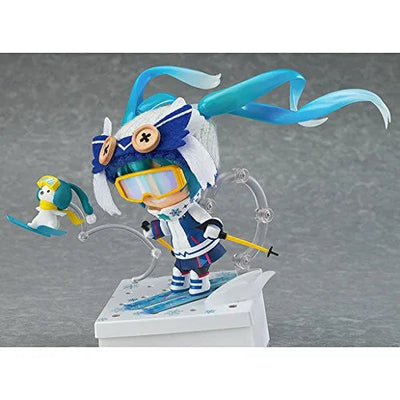 Vocaloid - Hatsune Miku - Rabbit Yukine - Nendoroid #570 - Snow 2016, Snow Owl ver. (Good Smile Company)ㅤ – Good Smile Company – ActionFigure Brasil — com base expositora