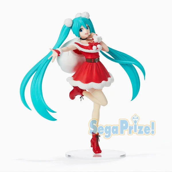 Vocaloid - Hatsune Miku - SPM Figure - Christmas Style 2020 Ver. (SEGA)ㅤ – Sega – ActionFigure Brasil