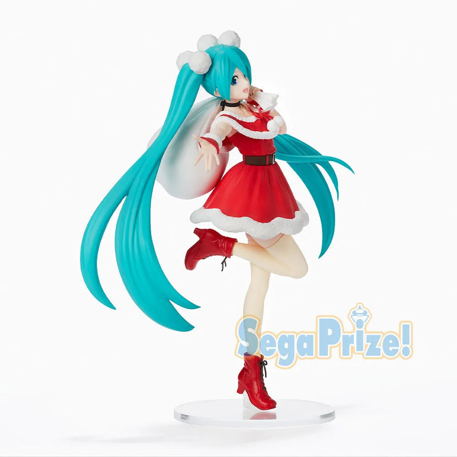 Vocaloid - Hatsune Miku - SPM Figure - Christmas Style 2020 Ver. (SEGA)ㅤ – Sega – ActionFigure Brasil