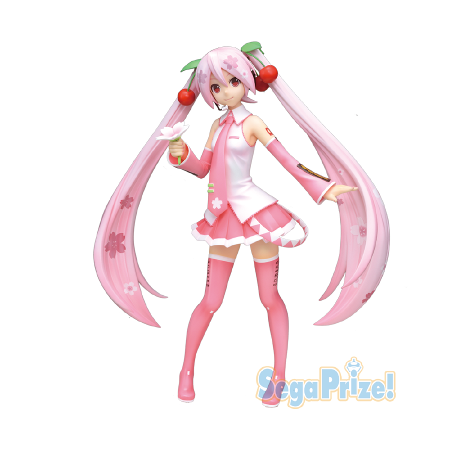 Vocaloid - Hatsune Miku - SPM Figure - Sakura (SEGA)ㅤ – Sega – ActionFigure Brasil