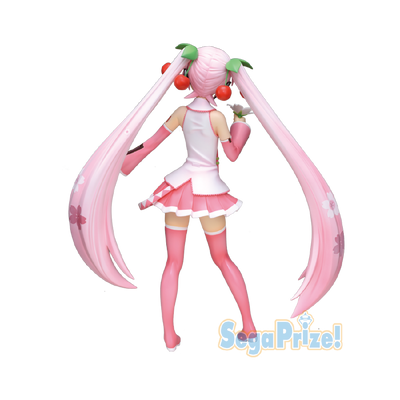 Vocaloid - Hatsune Miku - SPM Figure - Sakura (SEGA)ㅤ – Sega – ActionFigure Brasil — ângulo diferente