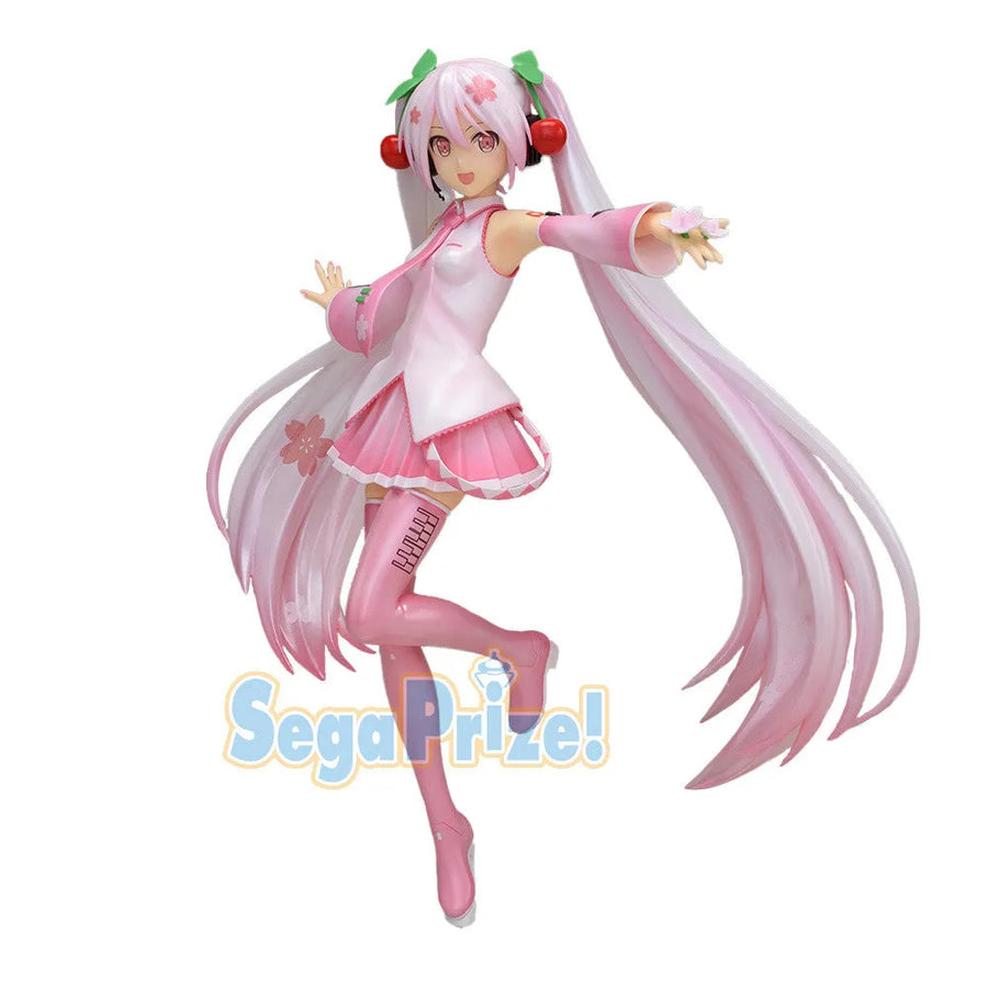 Vocaloid - Hatsune Miku - SPM Figure - Sakura Ver. 2 (SEGA)ㅤ – Sega – ActionFigure Brasil