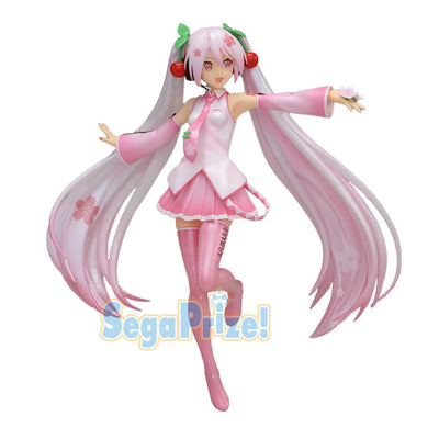 Vocaloid - Hatsune Miku - SPM Figure - Sakura Ver. 2 (SEGA)ㅤ – Sega – ActionFigure Brasil — ângulo diferente