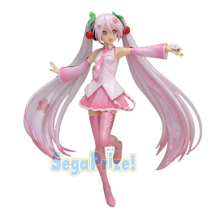 Vocaloid - Hatsune Miku - SPM Figure - Sakura Ver. 2 (SEGA)ㅤ – Sega – ActionFigure Brasil