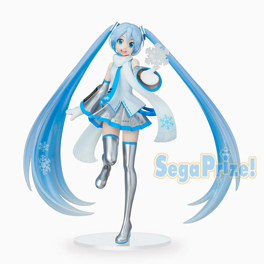 Vocaloid - Hatsune Miku - SPM Figure - Snow Miku Skytown Ver. (SEGA)ㅤ – Sega – ActionFigure Brasil