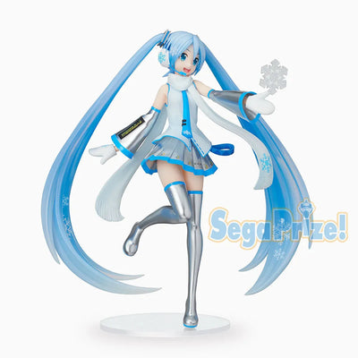 Vocaloid - Hatsune Miku - SPM Figure - Snow Miku Skytown Ver. (SEGA)ㅤ – Sega – ActionFigureBrasil — close