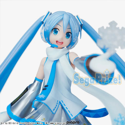 Vocaloid - Hatsune Miku - SPM Figure - Snow Miku Skytown Ver. (SEGA)ㅤ – Sega – ActionFigureBrasil — embalagem