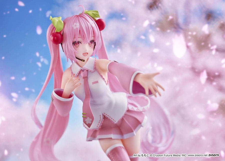 Vocaloid - Hatsune Miku - Taito Kuji Honpo Sakura Miku 2nd Season - Sakura, Osumashi Ver. - B Prize (Taito)ㅤ – Taito – ActionFigure Brasil