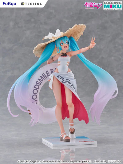 Vocaloid - Hatsune Miku - Tenitol - Racing Miku 2024 Tropical Ver. (FuRyu)ㅤ – FuRyu – ActionFigureBrasil — embalagem