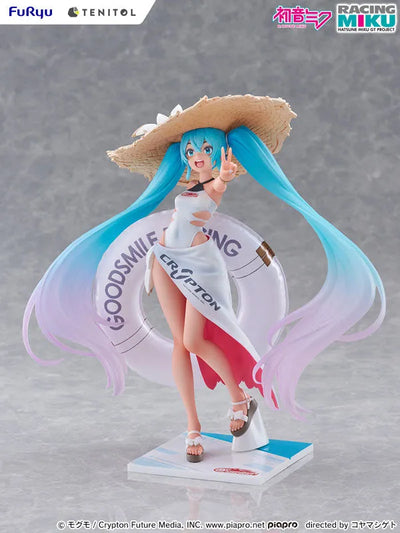 Vocaloid - Hatsune Miku - Tenitol - Racing Miku 2024 Tropical Ver. (FuRyu)ㅤ – FuRyu – ActionFigure Brasil — ambientada