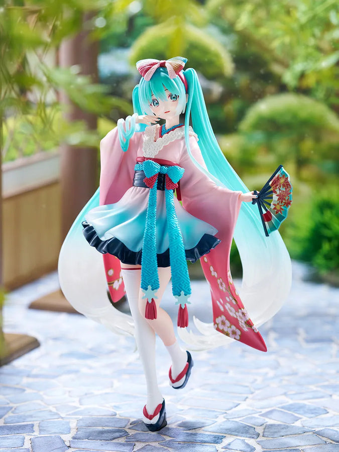 Vocaloid - Hatsune Miku - Tenitol - Tenitol Neo Tokyo Series - Kimono (FuRyu)ㅤ – FuRyu – ActionFigure Brasil