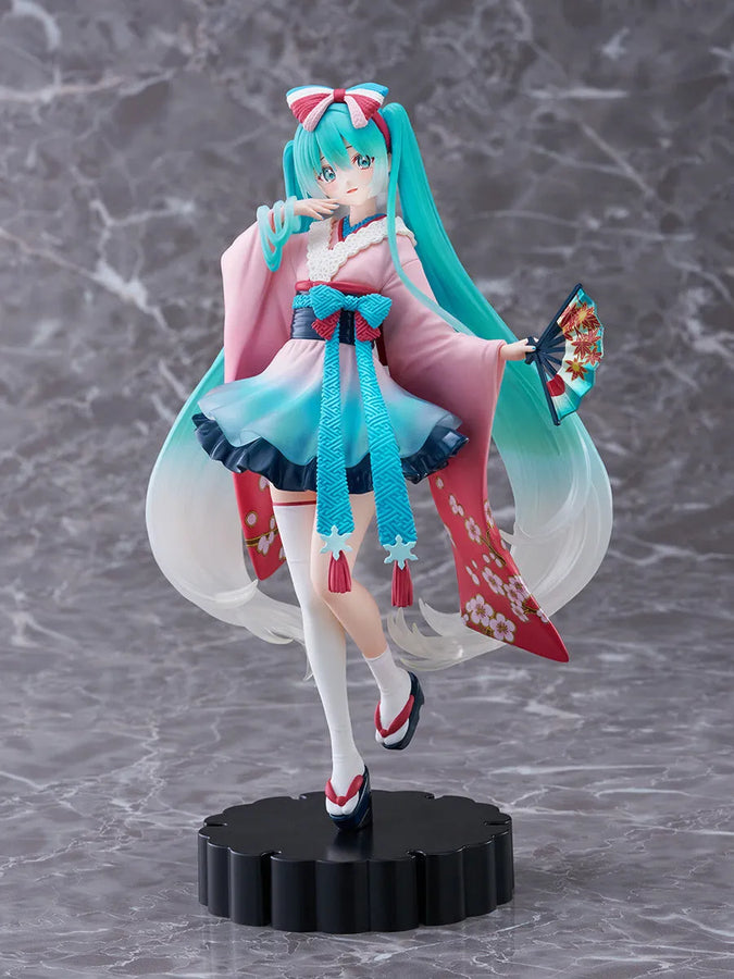 Vocaloid - Hatsune Miku - Tenitol - Tenitol Neo Tokyo Series - Kimono (FuRyu)ㅤ – FuRyu – ActionFigure Brasil