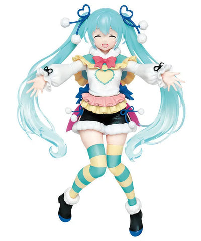 Vocaloid - Hatsune Miku - Winter image Ver., Smile Blue Ver., Taito Online Crane Ver. (Taito)ㅤ – Taito – ActionFigure Brasil — close