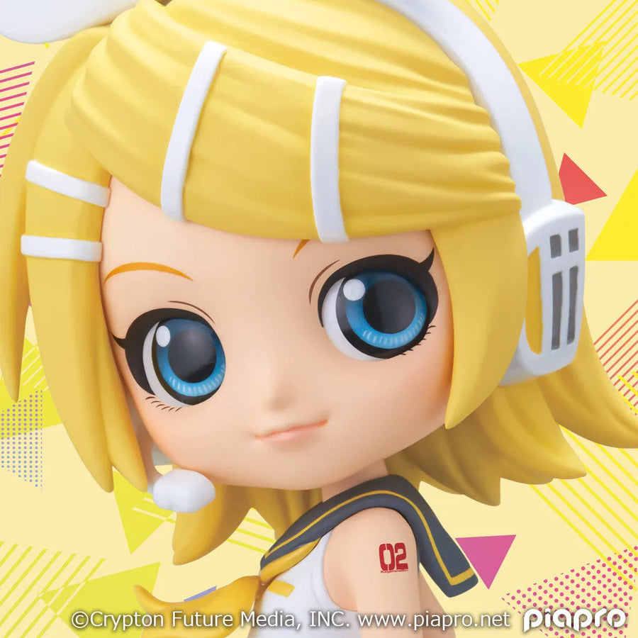 Vocaloid - Kagamine Rin - Q Posket - A (Bandai Spirits)ㅤ – Bandai Spirits – ActionFigure Brasil