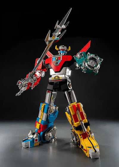 Voltron - Defender of the Universe - Robo-dou Voltron - Retro Toy Version (Threezero)ㅤ – ThreeZero – ActionFigureBrasil — detalhe do produto