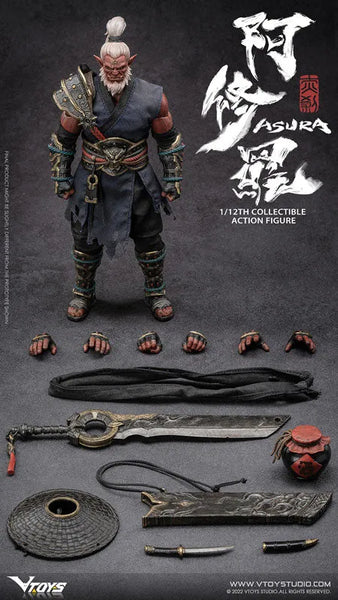 VSD006 Asura - Akaoni - 1/12 (VTOYS)ㅤ – VTOYS – ActionFigureBrasil — ângulo diferente
