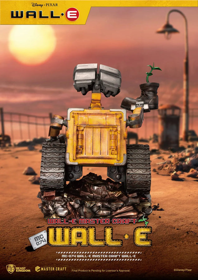 Wall-E - LIMITED EDITION: 3000 – Beast Kingdom – ActionFigure Brasil